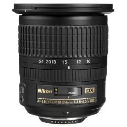 NIKON Objectif AF-S DX 10-24mm f/3.5-4.5 Garanti 2 ans