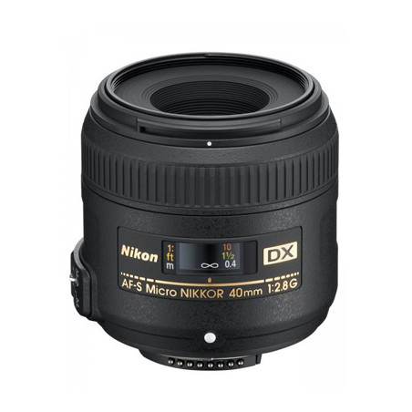 NIKON Objectif AF-S DX 40mm/2.8 G MACRO Garanti 2 ans