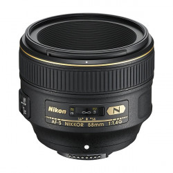 NIKON Objectif AF-S 58mm f/1.4 G Garanti 2 ans