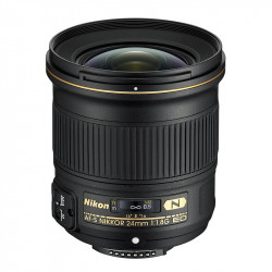 NIKON Objectif AF-S 24mm f/1.8G ED Garanti 2 ans