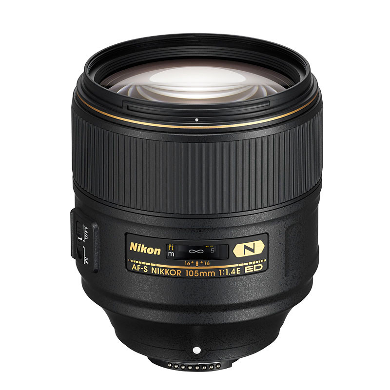 NIKON Objectif AF-S 105mm f/1.4 E ED Garanti 2 ans