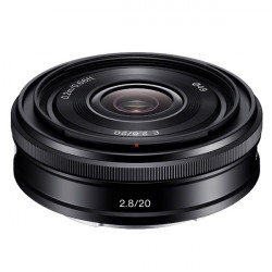 SONY Objectif SEL E 20mm f/2.8 Pancake Garanti 2 ans