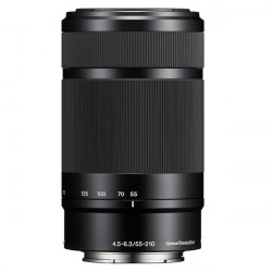 SONY Objectif SEL E 55-210mm f/4.5-6.3 OSS NOIR Garanti 2 ans