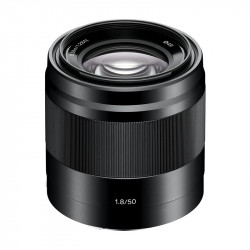 SONY Objectif SEL E 50mm f/1.8 OSS Noir Garanti 2 ans