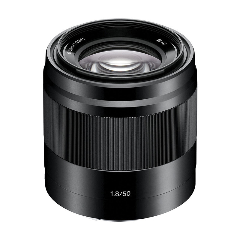 SONY Objectif SEL E 50mm f/1.8 OSS Noir Garanti 2 ans