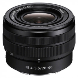 SONY Objectif SEL FE 28-60mm f/4-5.6 Garanti 2 ans