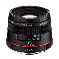 PENTAX Objectif 35mm f/2.8 HD Macro ED AL Limited NOIR Garanti 2 ans