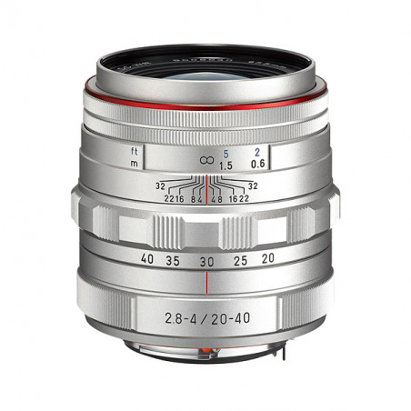 PENTAX Objectif 20-40mm f/2.8-4 HD SILVER Garanti 2 ans
