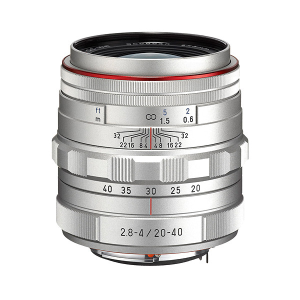 PENTAX Objectif 20-40mm f/2.8-4 HD SILVER Garanti 2 ans
