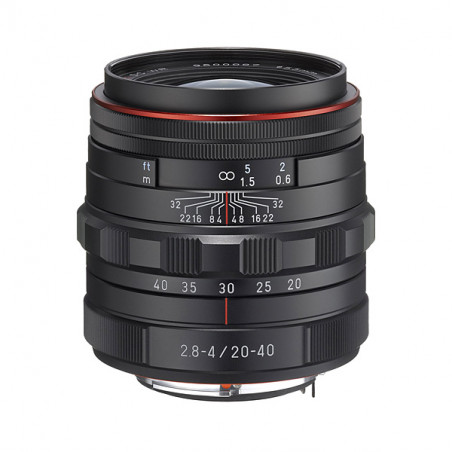 PENTAX Objectif 20-40mm f/2.8-4 HD NOIR Garanti 2 ans