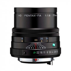 PENTAX Objectif 77mm f/1.8 HD FA Limited Noir Garanti 2 ans