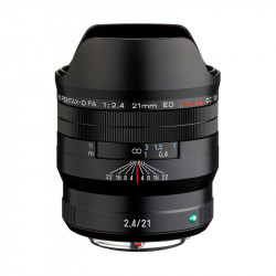 PENTAX Objectif 21mm f/2.4 ED HD FA Limited DC WR Noir Garanti 2 ans