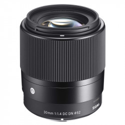 SIGMA Objectif 30mm f/1.4 DC DN CONTEMPORARY compatible avec micro 4/3 Garanti 3 ans