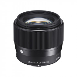 SIGMA Objectif 56mm f/1.4 DC DN CONTEMPORARY compatible avec Sony E Garanti 3 ans