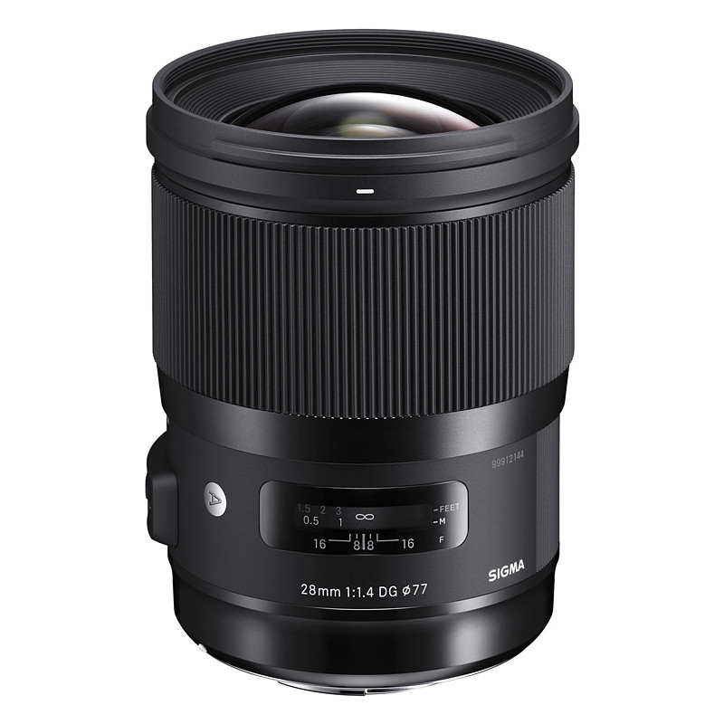 SIGMA Objectif 28mm f/1.4 DG HSM ART compatible avec Sony FE Garanti 3 ans