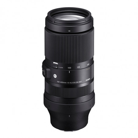 SIGMA Objectif 100-400mm f/5-6.3 DG DN OS Contemporary compatible avec SONY FE Garanti 3 ans