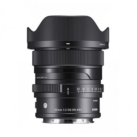 SIGMA Objectif 20mm f/2 DG DN Contemporary compatible avec Sony E Garanti 3 ans