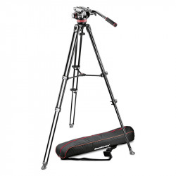 MANFROTTO Trépied Vidéo MVK502AM-1 Pied MVT502AM + Rotule MVH502A