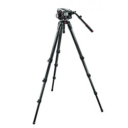 MANFROTTO Trépied Vidéo 536 Carbone avec Rotule 509HD