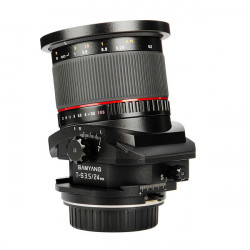 SAMYANG Objectif 24mm Tilt-shift f/3.5 ED AS UMC décentrement compatible avec Canon Garanti 2 ans