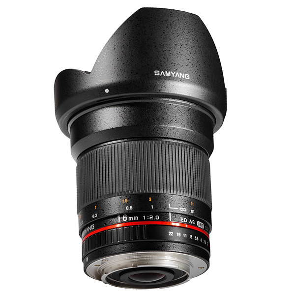 SAMYANG Objectif 16mm f/2 ED AS UMC CS compatible avec Sony E Noir Garanti 2 ans