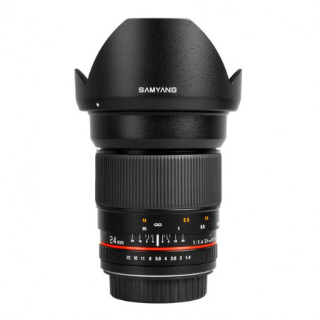 SAMYANG Objectif 24mm f/1.4 ED AS UMC compatible avec Sony FE Garanti 2 ans