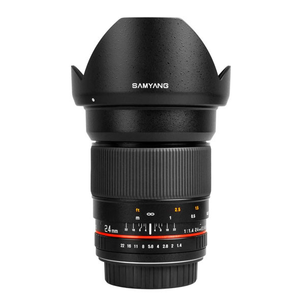 SAMYANG Objectif 24mm f/1.4 ED AS UMC compatible avec Sony FE Garanti 2 ans