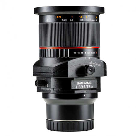SAMYANG Objectif 24mm Tilt-shift f/3.5 ED AS UMC décentrement compatible avec Sony FE Garanti 2 ans