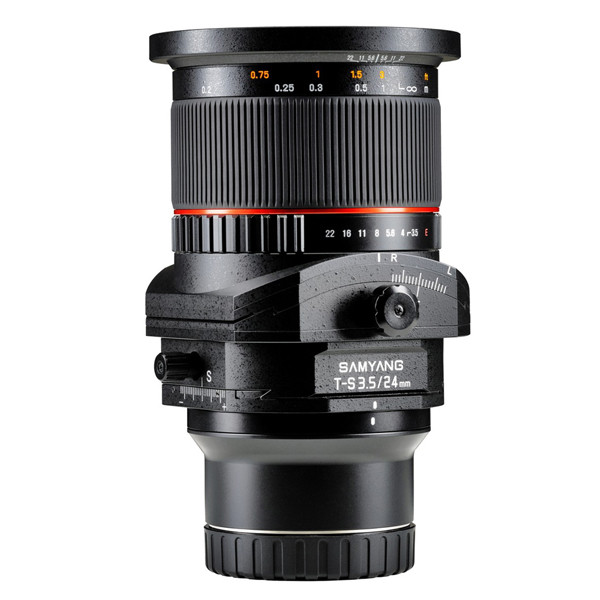 SAMYANG Objectif 24mm Tilt-shift f/3.5 ED AS UMC décentrement compatible avec Sony FE Garanti 2 ans