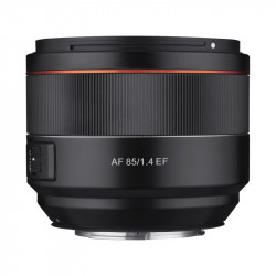 SAMYANG Objectif AF 85mm F1.4 compatible avec Canon EF Garanti 2 ans