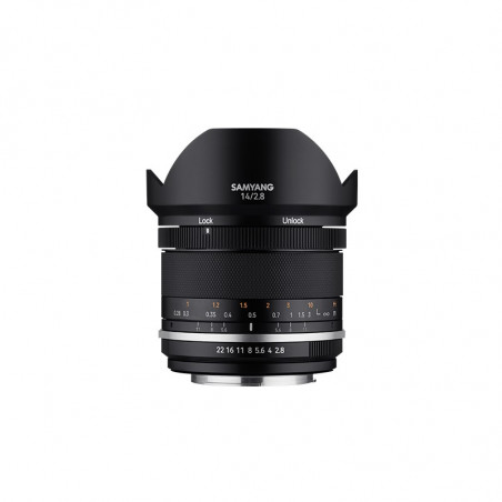 SAMYANG Objectif 14mm f/2.8 MF MK2 compatible avec Sony FE Garanti 2 ans