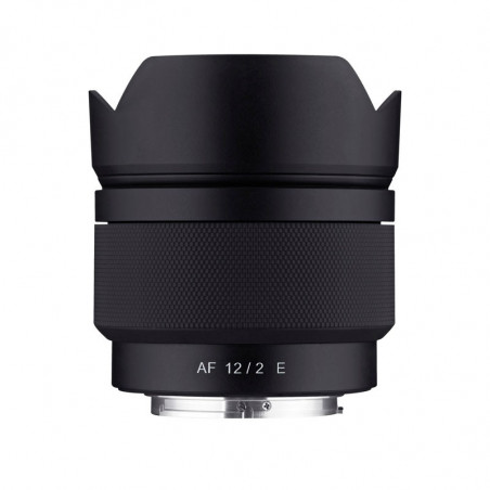 SAMYANG Objectif AF 12mm f/2 Compatible avec Sony E Garanti 2 ans