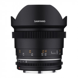 SAMYANG Objectif vidéo VDSLR 14mm T3.1 MK2 Compatible avec Canon EF Garanti 2 ans