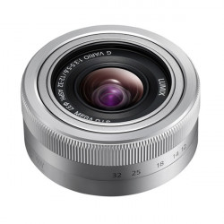 PANASONIC Objectif Lumix G Vario 12-32mm f/3.5-5.6 MEGA OIS Silver Garanti 2 ans