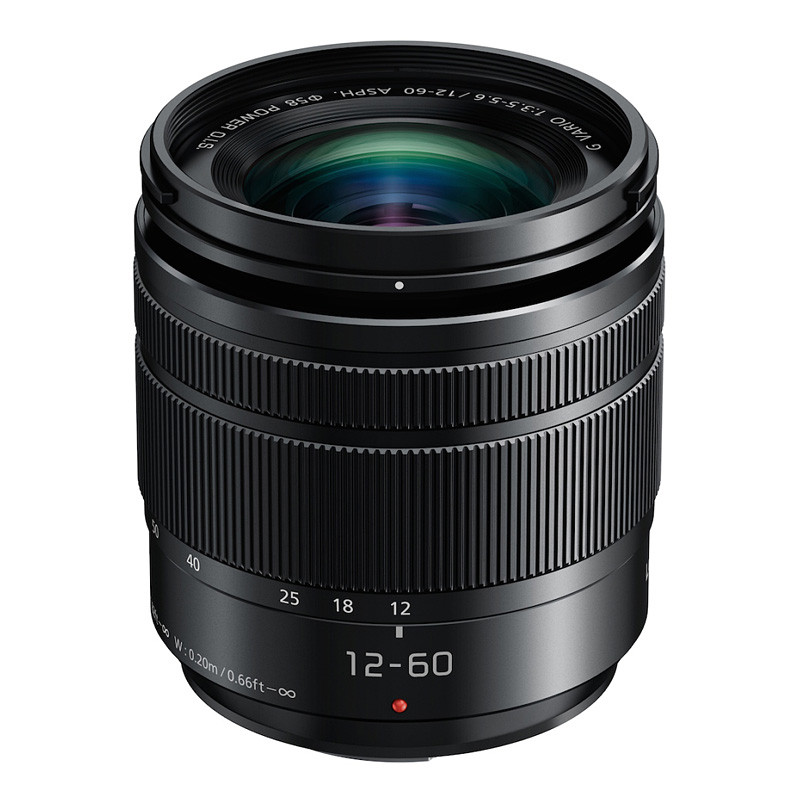 PANASONIC Objectif Lumix G Vario 12-60mm f/3.5-5.6 POWER OIS Garanti 2 ans