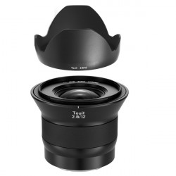 ZEISS Objectif Touit T* 12mm f/2,8 compatible avec SONY E + Paresoleil Garanti 3 ans