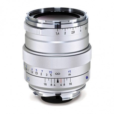 ZEISS Objectif Distagon T* 35mm f/1.4 ZM Argent compatible avec Leica