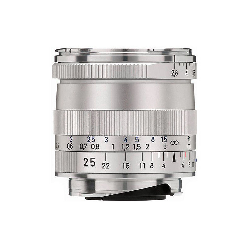 ZEISS Objectif Biogon T* 25mm f/2.8 ZM Argent compatible avec Leica