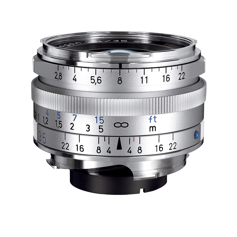 ZEISS Objectif C Biogon T* 35mm f/2.8 ZM Argent compatible avec Leica