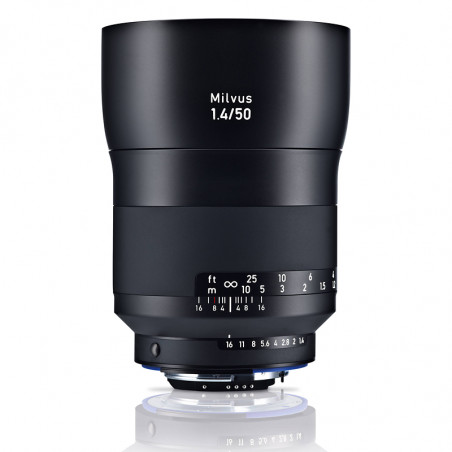 ZEISS Objectif MILVUS T* 50mm f/1.4 ZF.2 compatible avec Nikon + Paresoleil Garanti 3 ans