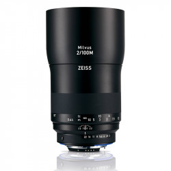ZEISS Objectif MILVUS T* 100mm f/2 Macro ZF.2 compatible avec Nikon + Paresoleil Garanti 3 ans