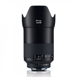 ZEISS Objectif MILVUS T* 1.4/35 ZF.2 compatible avec Nikon + Paresoleil