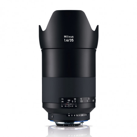 ZEISS Objectif MILVUS T* 1.4/35 ZF.2 compatible avec Nikon + Paresoleil