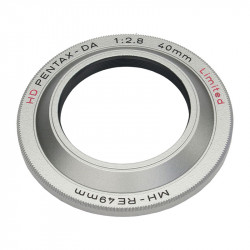 PENTAX Paresoleil MH-RE 49mm pour HD DA 40mm f/2.8 Ltd Silver - 38704