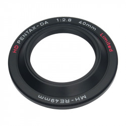 PENTAX Paresoleil MH-RE 49mm pour HD DA 40mm f/2.8 Ltd Noir - 38712
