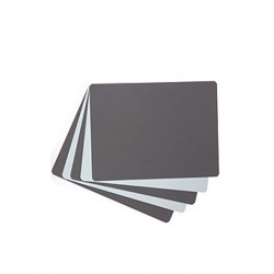 NOVOFLEX ZEBRA Charte Gris+Blanc (15X20cm) pour mesure expo/reglage balance des blancs