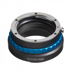 NOVOFLEX Bague d'Adaptation Objectif compatible avec Nikon F sur boîtier Canon EOS R - EOSR/NIK