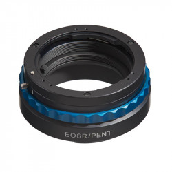 NOVOFLEX Bague d'Adaptation Objectif compatible avec Pentax sur boîtier Canon EOS R - EOSR/PENT