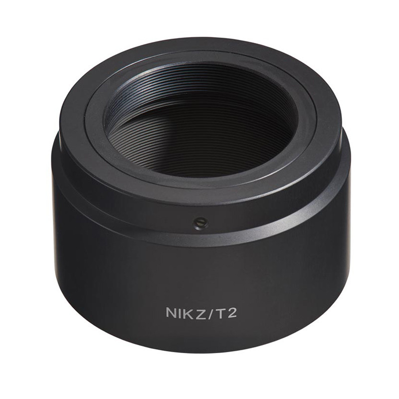 Bague D'adaptation Vhbw - Monture Nikon Z (Z6, Z7, Z5) Vers Objectifs M42 - Aluminium Argenté - Pour Utiliser Objectifs Anciens Sur Boîtiers Numériques