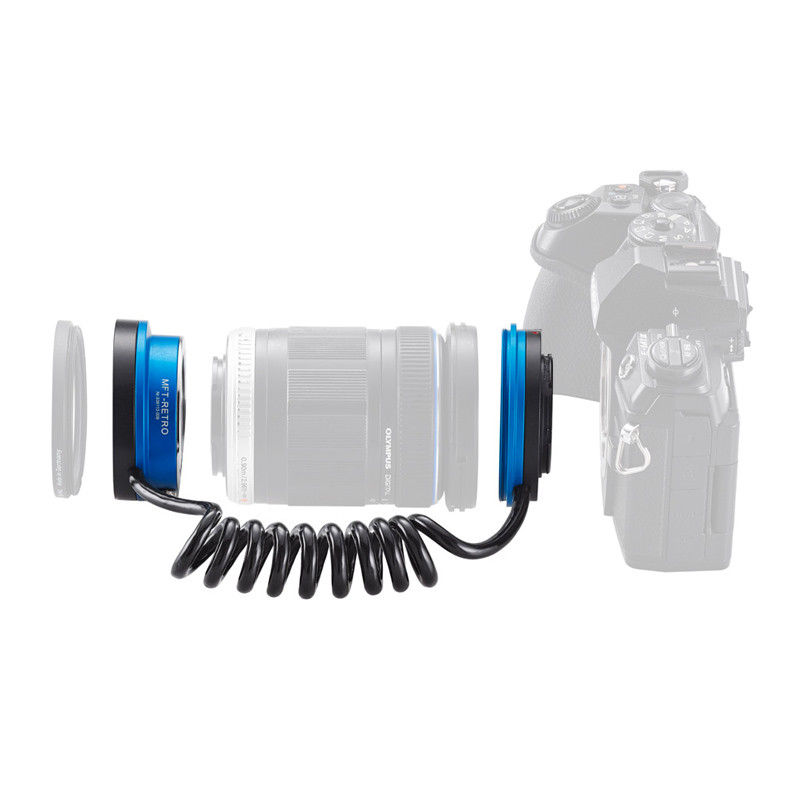 NOVOFLEX Adaptateur d'inversion pour Objectif Micro 4/3 (avec contacts) - MFT-RETRO